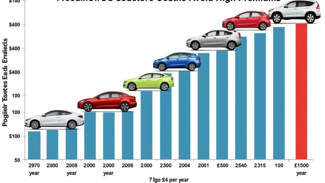 découvrez quels modèles de voitures augmentent votre prime d'assurance auto et comment choisir le véhicule le plus économique pour votre contrat.